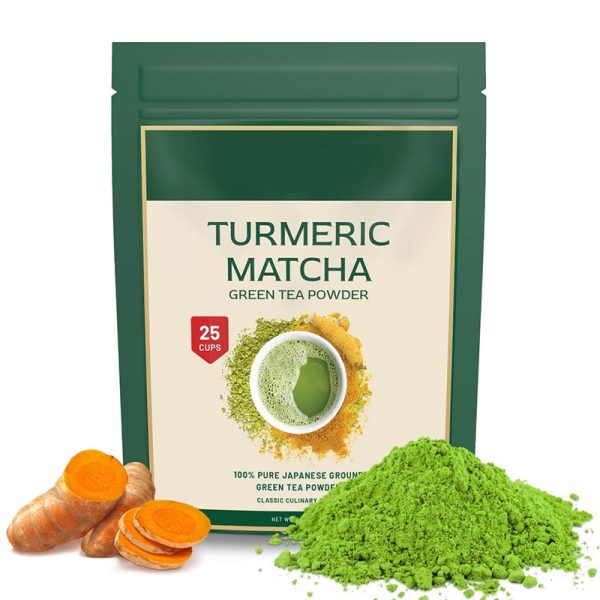 Turmeric Matcha Green Tea Powder, 50 Gm
