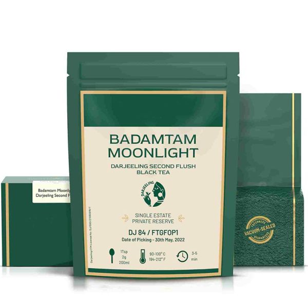 Badamtam Moonlight Second Flush Black Tea ( DJ 84 /2022)