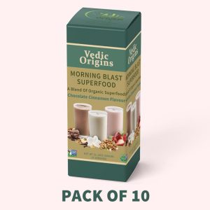 Morning Blast Super Powder Chocolate Flavour | Pack of 10